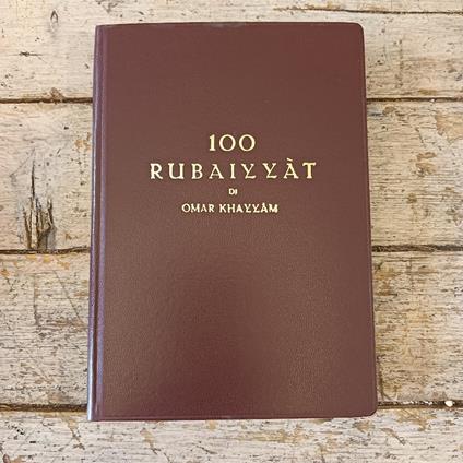 100 Rubaiyyat - Omar Khayyam - copertina