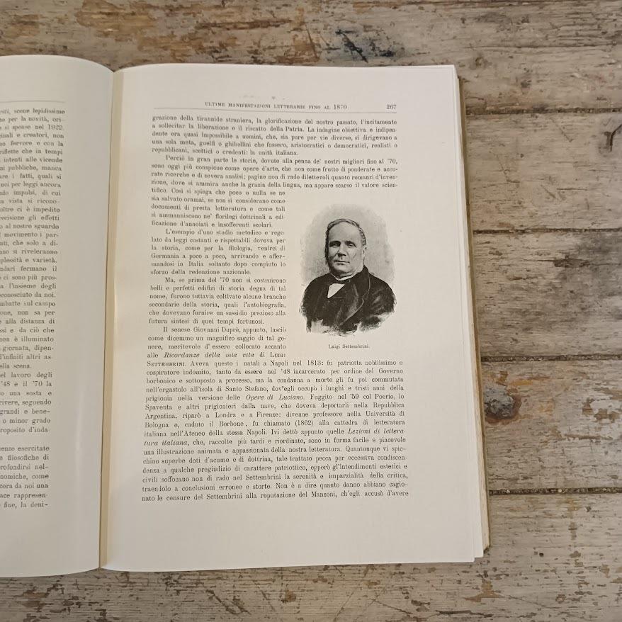 Storia letteraria d'Italia. Dal 1800 ai giorni nostri