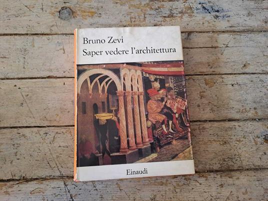 Saper vedere l'architettura - Bruno Zevi - copertina