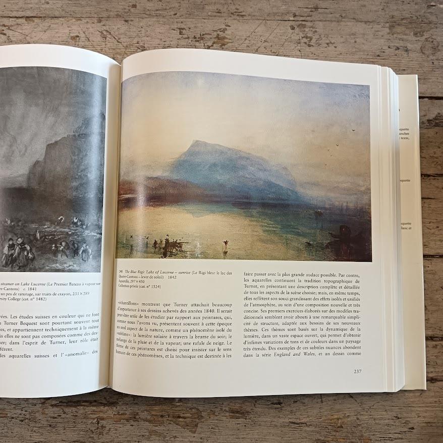 J. M. W. Turner: vie et oeuvre - Catalogue de peintures et aquarelles