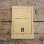 Il Leopardi e le tradizioni popolari