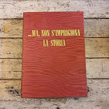 ... Ma, non s'imprigiona la storia - Alessandro Sardi - copertina