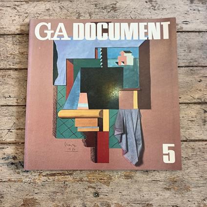 GA (Global Architecture) Document n° 5 (1982) - copertina