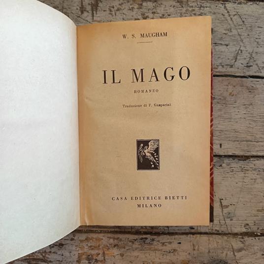 Il mago - W. Somerset Maugham - copertina