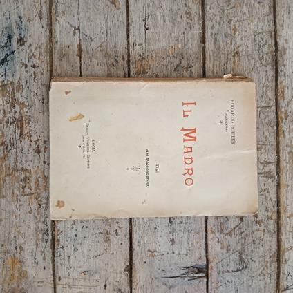 Il Madro - copertina
