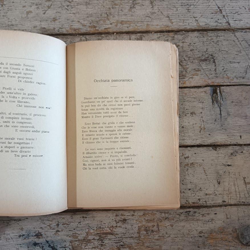 Le rime di Piquillo. Il canzoniere del "Becco giallo"