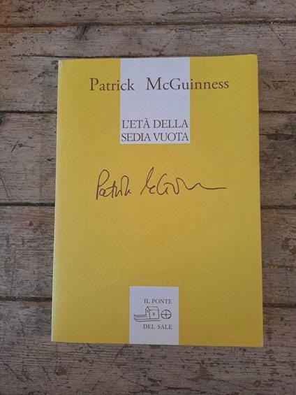 L' età della sedia vuota - copertina