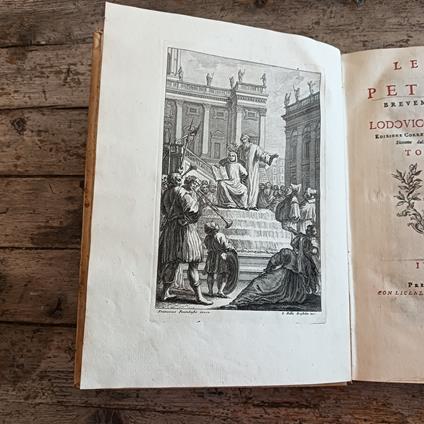 Le rime del Petrarca. Tomo primo - copertina