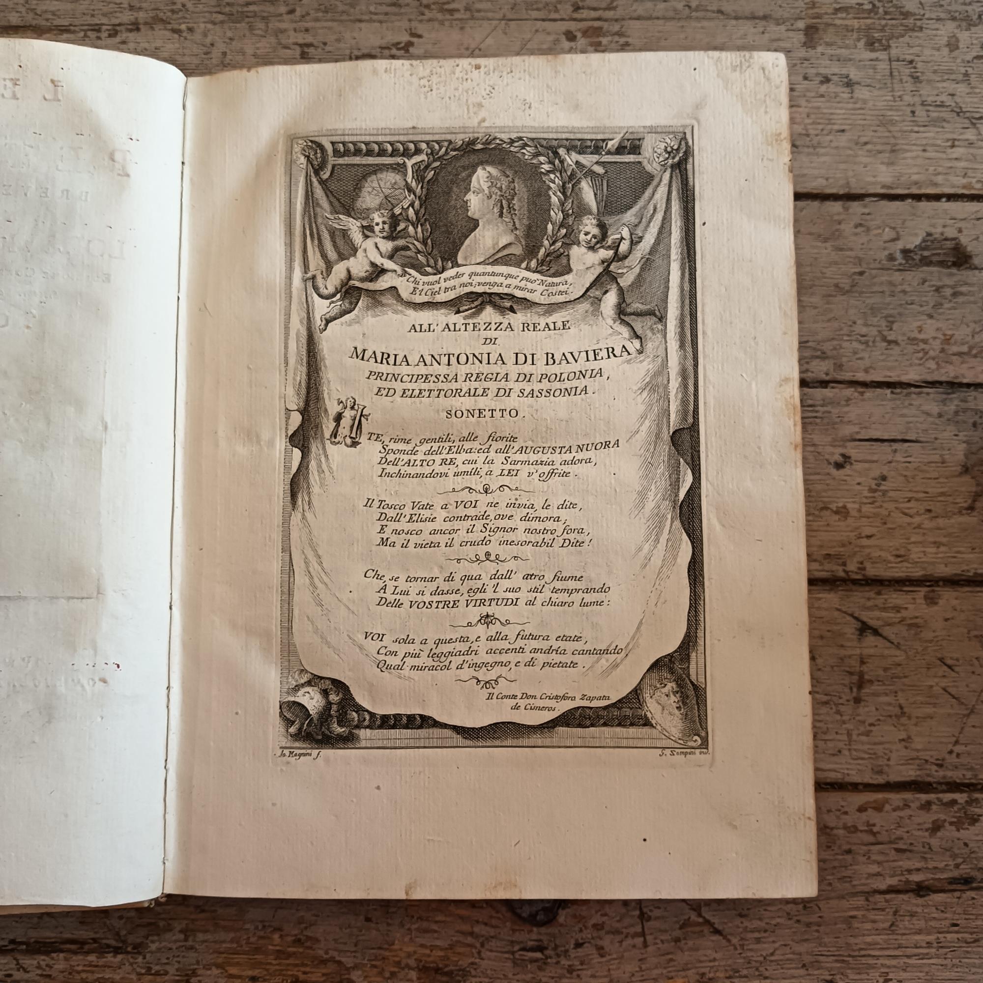 Le rime del Petrarca. Tomo primo