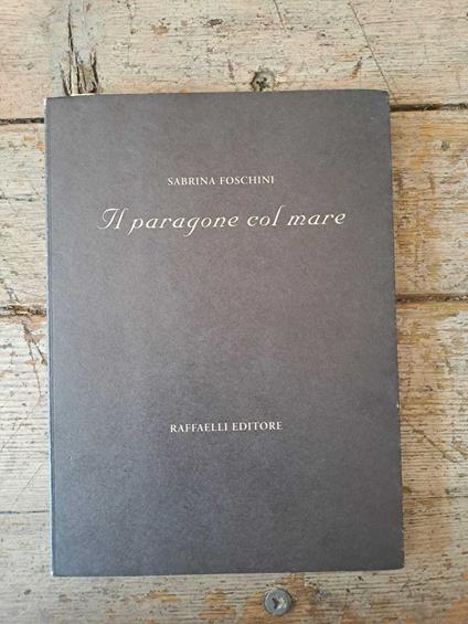 Il paragone col mare - copertina