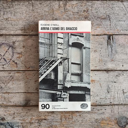 Arriva l'uomo del ghiaccio - Eugene O'Neill - copertina