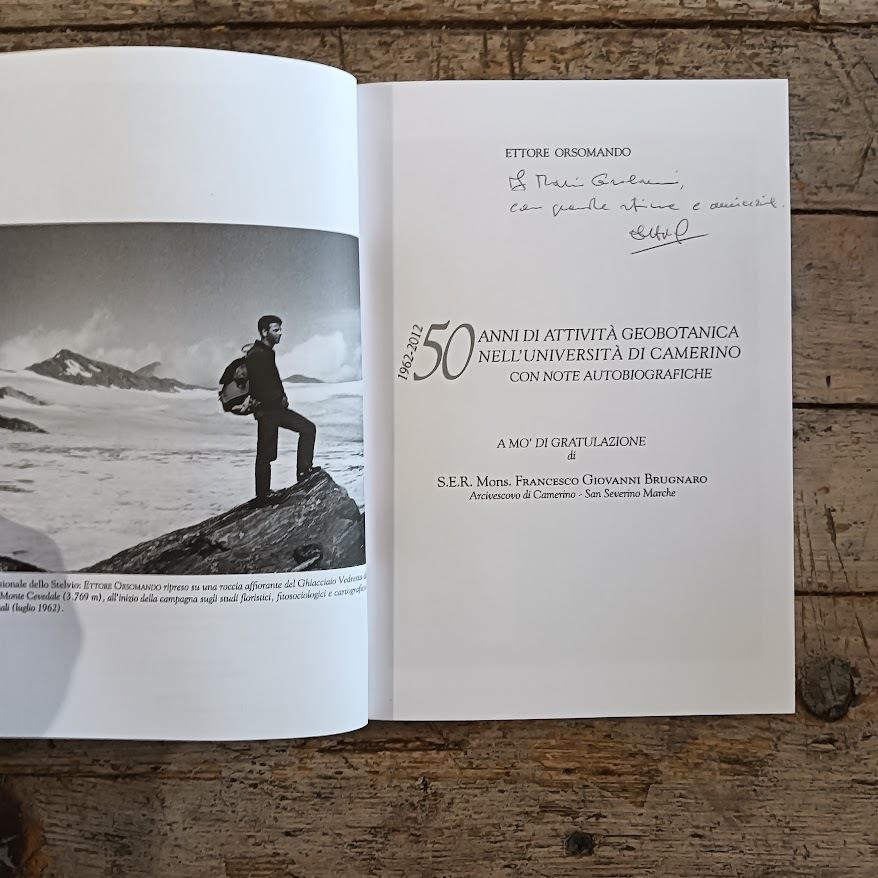 50 anni di attività geobotanica nell'Università di Camerino (1962-2012)