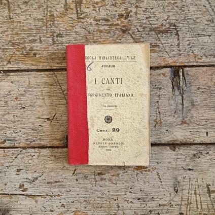 I canti del Risorgimento italiano - copertina