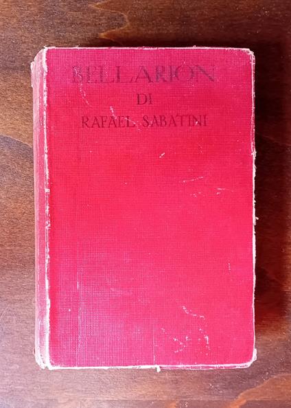 Bellarion - Rafael Sabatini - copertina