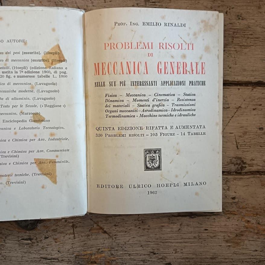 Problemi risolti di meccanica generale