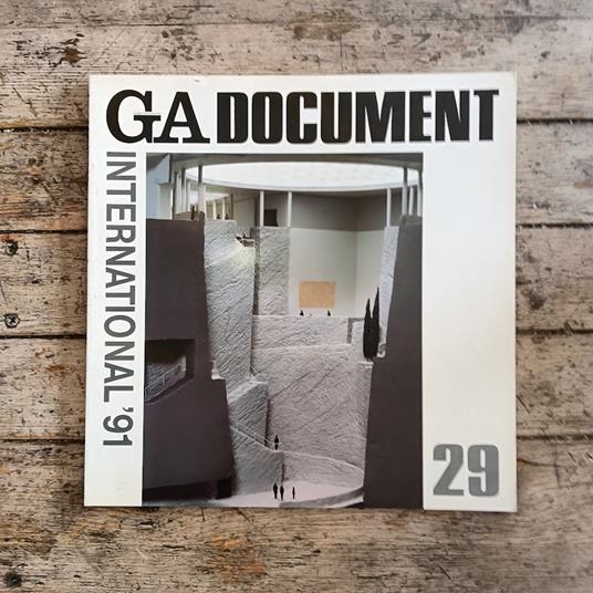 GA (Global Architecture) Document n° 29 (1991) - copertina