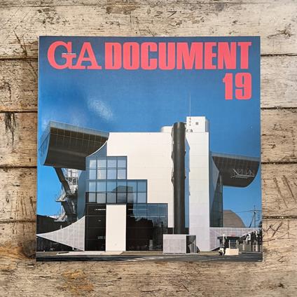 GA (Global Architecture) Document n° 19 (1988) - copertina