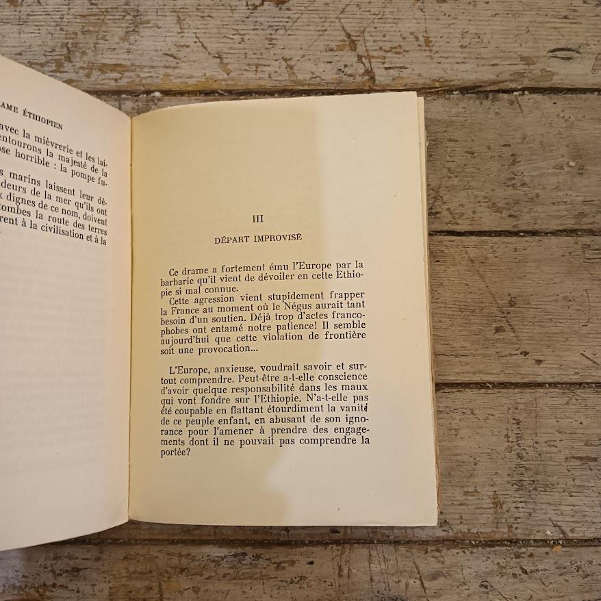 Le drame éthiopien