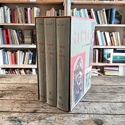 L' arte e l'uomo (3 voll. completo) - René Huyghe - copertina