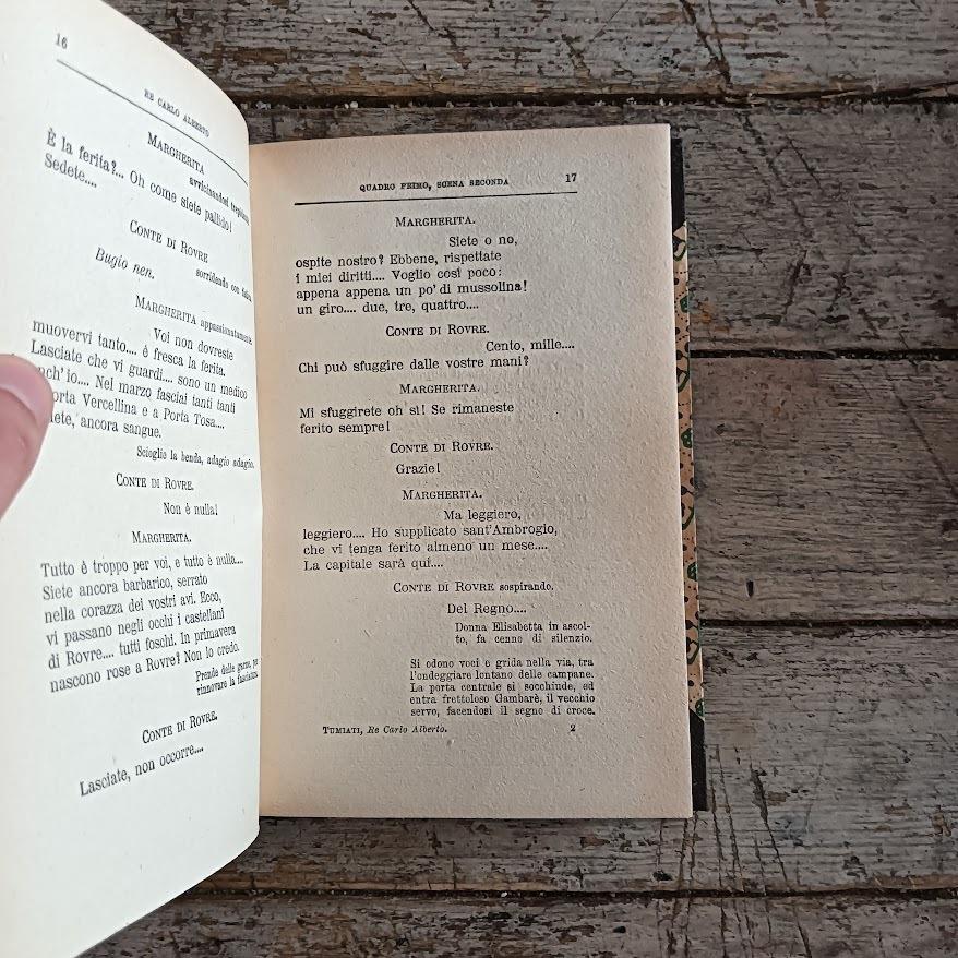 Risorgimento. Re Carlo Alberto (dramma in quattro quadri)