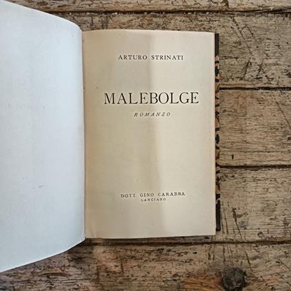 Malebolge - copertina
