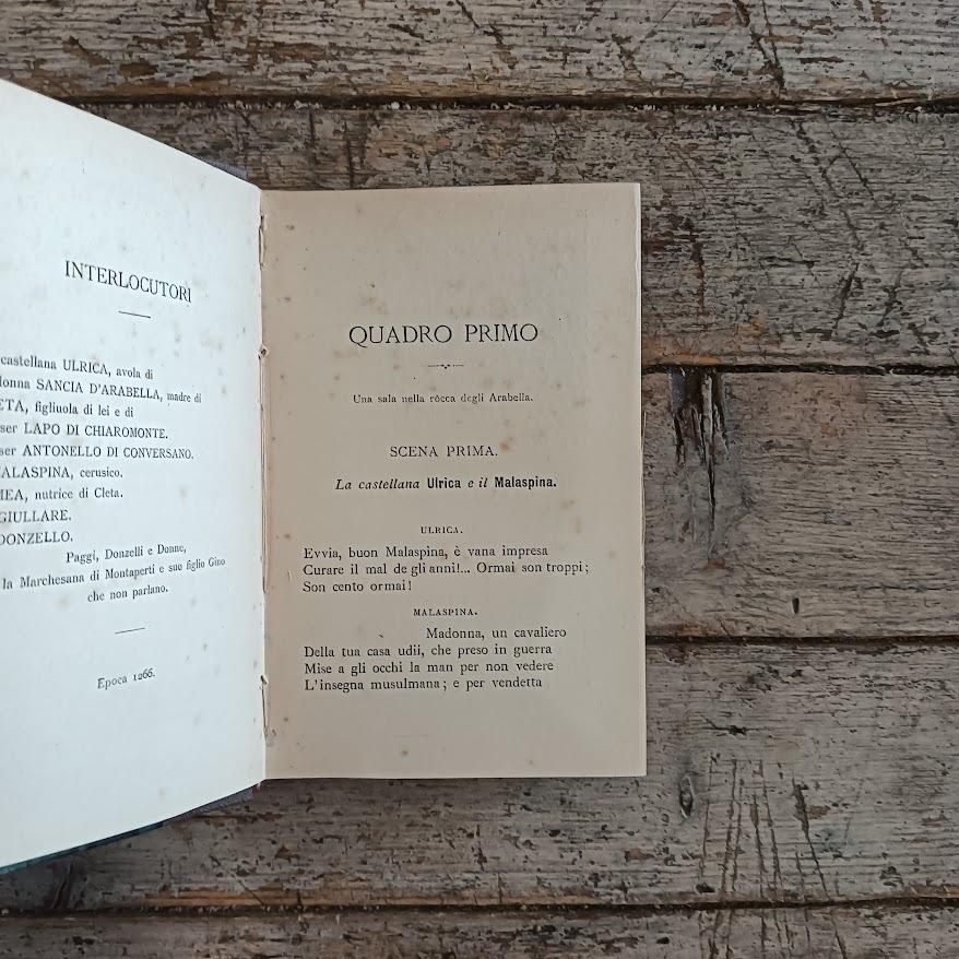 Donne antiche e donne moderne (commedia in quattro atti)