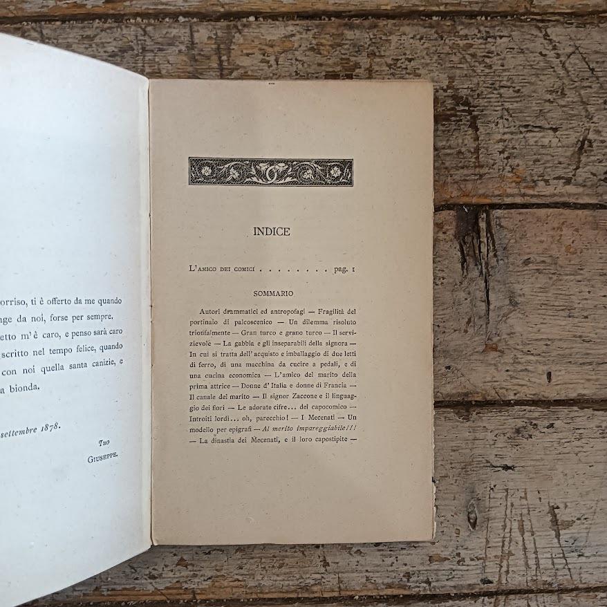 Figurine della scena di prosa