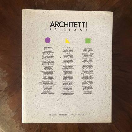 Architetti friulani - copertina