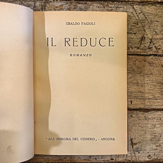 Il reduce - copertina