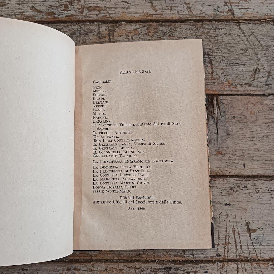 Garibaldi. Dramma in quattro atti