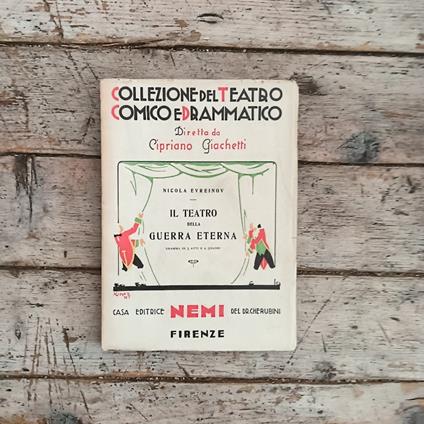 Il teatro della guerra eterna. Dramma in 3 atti e 4 quadri - copertina