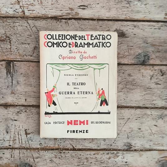 Il teatro della guerra eterna. Dramma in 3 atti e 4 quadri - copertina