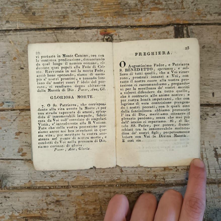 Breve metodo per recitare fruttuosamente la Corona del SIgnore istituita dal B. Michele camaldolese coll'Indulgenze concesse da' Sommi Pontefici e sette orazioni in onore del SS. Padre Benedetto patriarca de' monaci in Occidente da recitarsi ogni gio