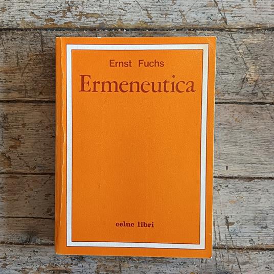 Ermeneutica - Ernst Fuchs - copertina