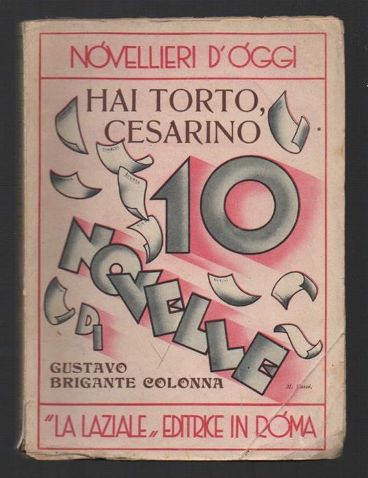 HAI TORTO, CESARINO (s.d.) - Gustavo Brigante Colonna - copertina