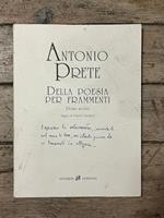 Della poesia per frammenti