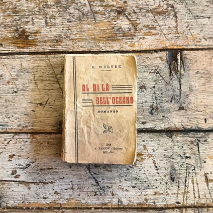 Al di là dell'oceano - E. Werner - copertina