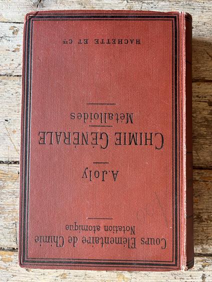 Chimie Générale. Métalloides - copertina