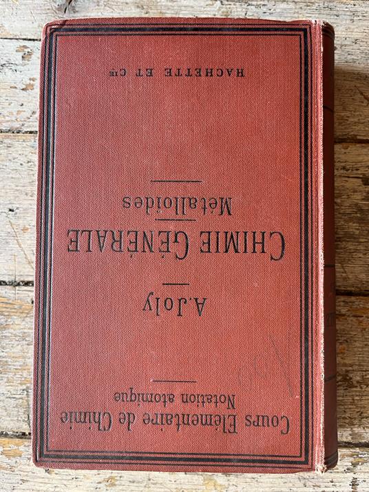 Chimie Générale. Métalloides - copertina