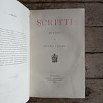 Scritti minori