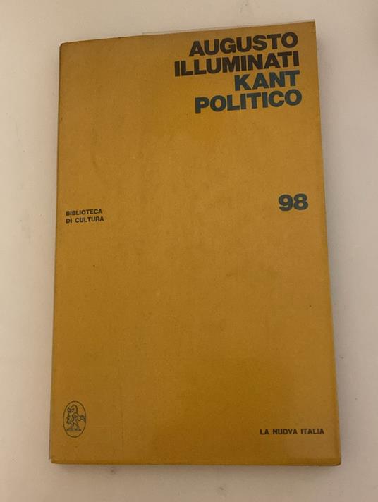 Kant Politico - Augusto Illuminati - copertina