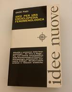 Idee nuove: Idee per una enciclopedia fenomenologica