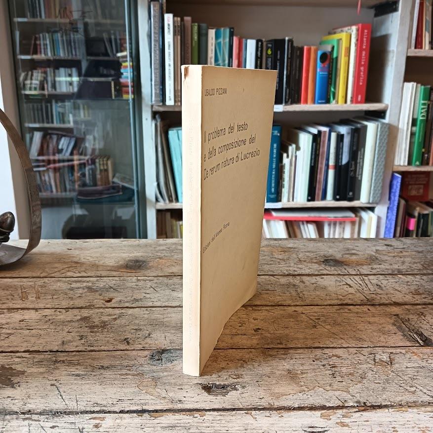 Il problema del testo e della composizione del De rerum natura di Lucrezio