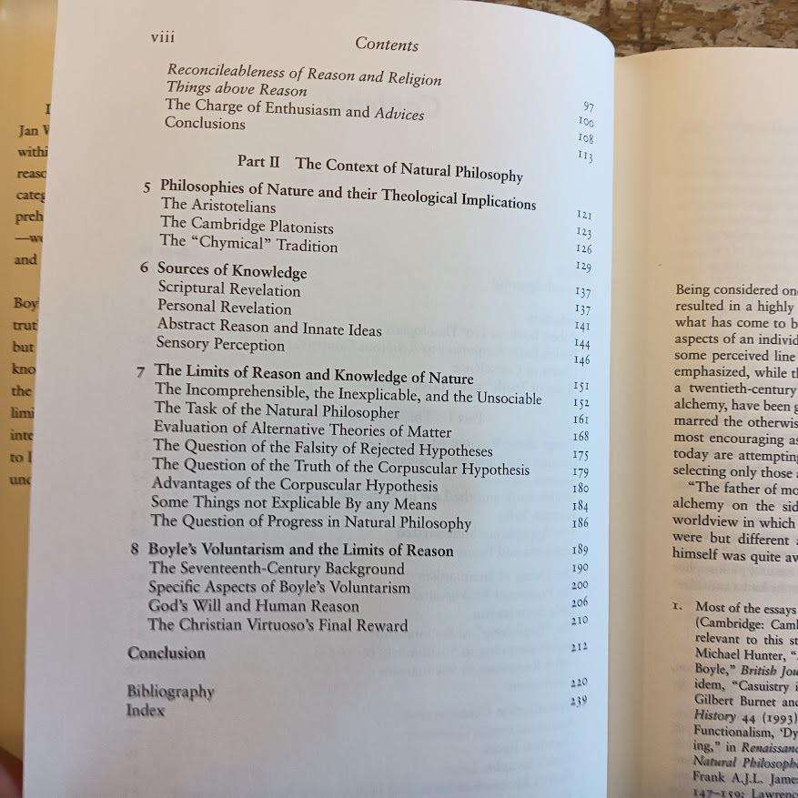 Robert Boyle and the Limits of Reason