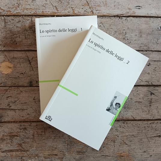 Lo spirito delle leggi (2 voll.) - Charles L. de Montesquieu - copertina