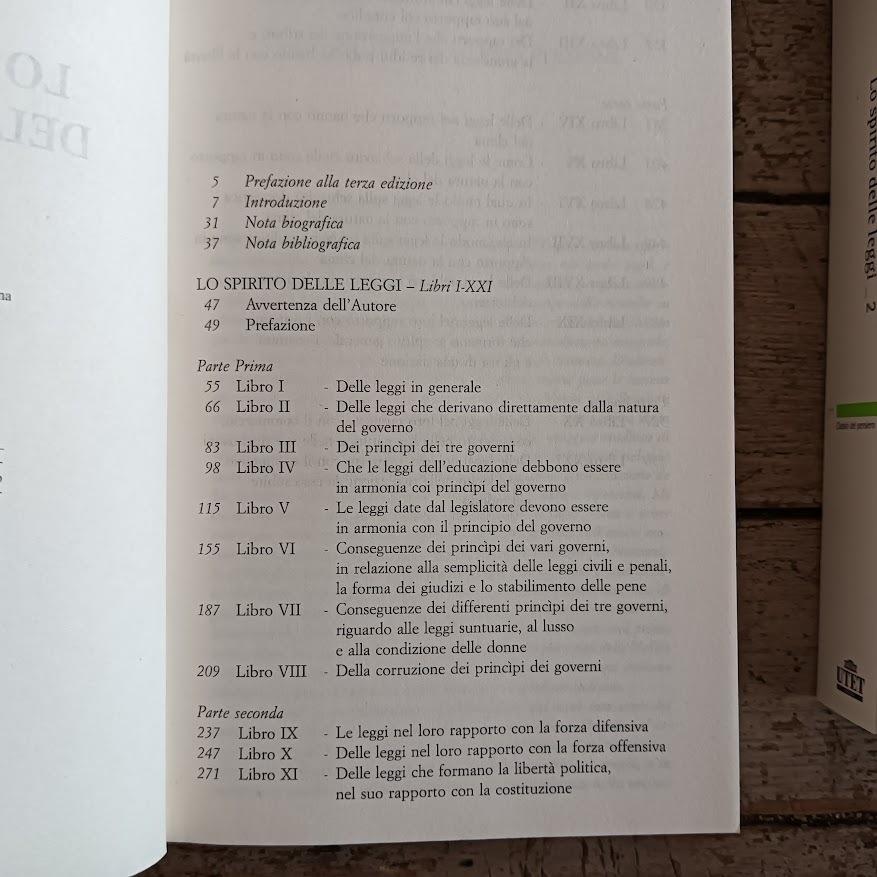 Lo spirito delle leggi (2 voll.)