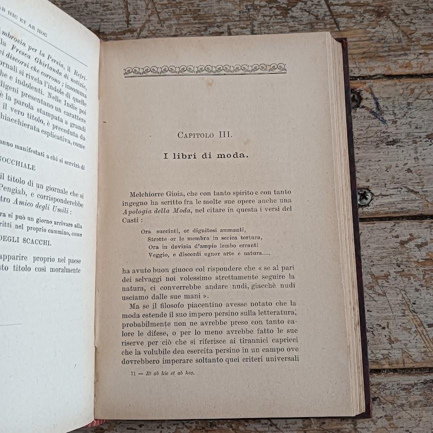 Et ab hic et ab hoc - seconda serie