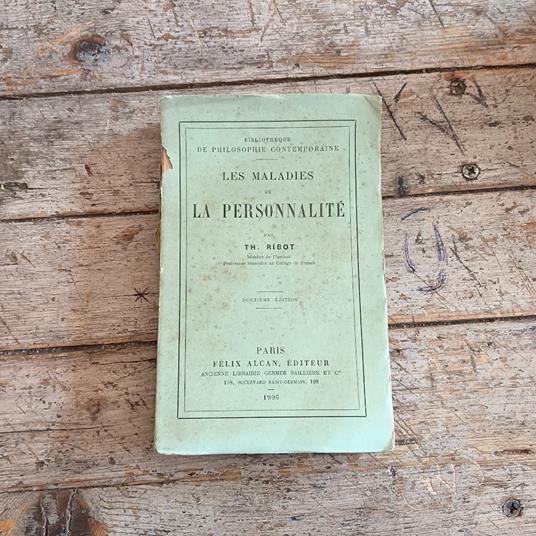 Le malades de Personnalitè - copertina