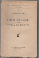 I primi due secoli della storia di Firenze