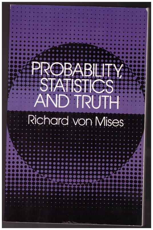 Probability, Statistics And Truth - copertina